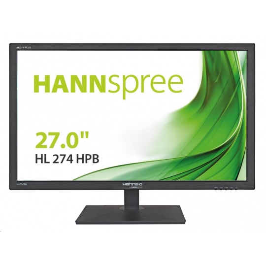 HANNspree MT LCD HL274HPB 27" 1920x1080, 16:9, 300cd/m2, 1000:1 / 5M:1, 2 ms