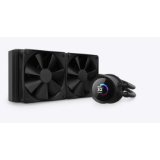 NZXT vodní chladič Kraken 280 / 2x140mm fan / 4-pin PWM / LCD disp. / 6 let