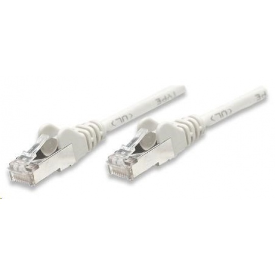 Intellinet Patch kabel Cat5e stíněný FTP 0,5m šedý