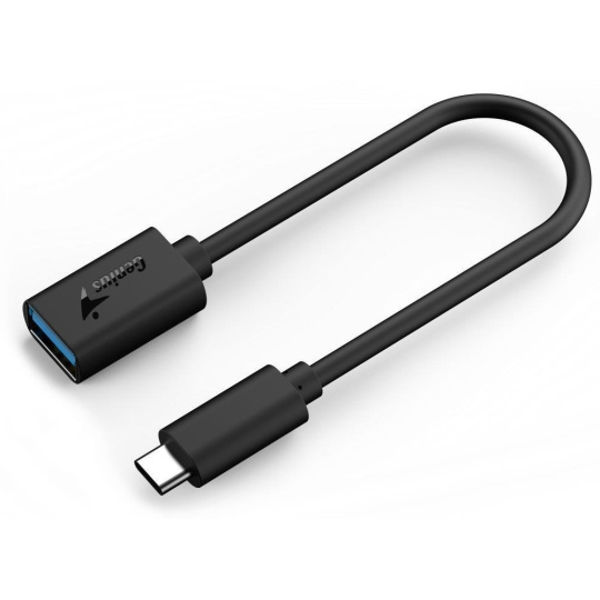 GENIUS ACC-C2AC redukce USB-C na USB-A, černá