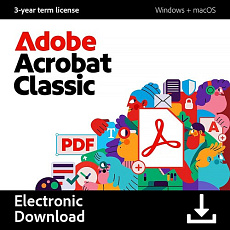 Acrobat Pro 2024 (Classic) for ENT MP ML (+CZ) Government Term License (Set up as 36 month) 1 User, Level 1, 1-9 Acrobat Pro 2024 (Classic) for ENT MP ML (+CZ) Government Term License (Set up as 36 month) 1 User, Level 1, 1-9