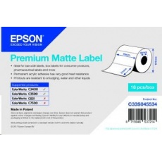 Epson label roll, normal paper, 76x51mm Epson label roll, normal paper, 76x51mm