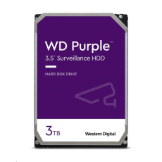 WD PURPLE WD33PURZ 3TB SATA/600 256MB cache, Low Noise,180MB/s, CMR