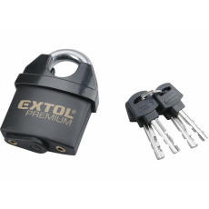 Extol Premium (8857760) zámek visací bezpečnostní voděodolný, 60mm, 4 klíče