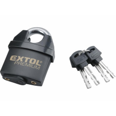 Extol Premium (8857760) zámek visací bezpečnostní voděodolný, 60mm, 4 klíče Extol Premium (8857760) zámek visací bezpečnostní voděodolný, 60mm, 4 klíče