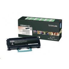 LEXMARK černý toner pro X264, X363, X364 z programu Lexmark Return (9 000 stran) LEXMARK černý toner pro X264, X363, X364 z programu Lexmark Return (9 000 stran)