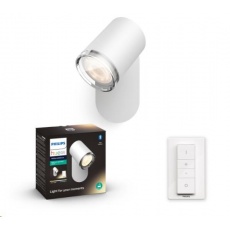 PHILIPS Adore Bodové svítidlo do koupelny, Hue White ambiance, 230V, 1x5.5W GU10, Bílá PHILIPS Adore Bodové svítidlo do koupelny, Hue White ambiance, 230V, 1x5.5W GU10, Bílá