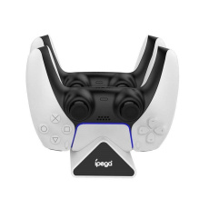 iPega PG-P5012 dokovací stanice Double Charger pro gamepady PS 5, bílý iPega PG-P5012 dokovací stanice Double Charger pro gamepady PS 5, bílý