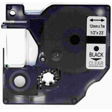 Xerox kompatibilní páska s DYMO, 45010 S0720500,12mm x 7m, černý tisk / průhledný podklad, D1 - ALLPRINT Xerox kompatibilní páska s DYMO, 45010 S0720500,12mm x 7m, černý tisk / průhledný podklad, D1 - ALLPRINT
