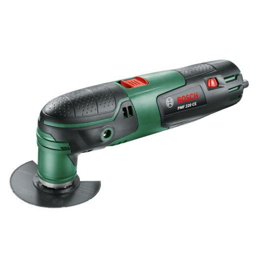 Bosch PMF 220 CE multifunkční nářadí, 220 W, oscilační úhel, klíč na šrouby s vnitřním šestihranem