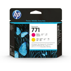 HP 771 Magenta + Yellow DJ Printhead, CE018A HP 771 Magenta + Yellow DJ Printhead, CE018A