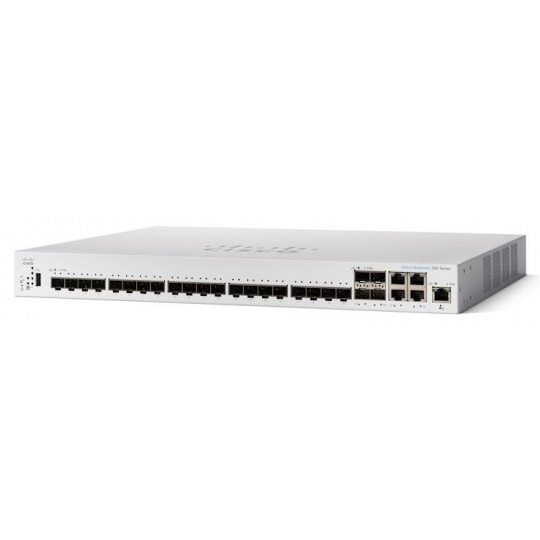 Cisco switch CBS350-24XS-EU, 20x10G SFP+, 4x10G copper/SFP+ combo, 1xGE OOB management