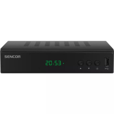 DVB-T přijímač Sencor SDB 5005T H.265(HEVC) DVB-T přijímač Sencor SDB 5005T H.265(HEVC)