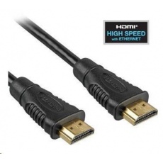 PREMIUMCORD Kabel HDMI - HDMI 0,5m (v1.4, 3D, zlacené kontakty, stíněný) PREMIUMCORD Kabel HDMI - HDMI 0,5m (v1.4, 3D, zlacené kontakty, stíněný)