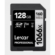 Lexar Professional 1066x SDXC U3 (V30) UHS-II R160/W120 128GB