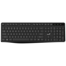 GENIUS klávesnice KB-7200, bezdrátová 2,4GHz, Mini-receiver, USB, CZ+SK layout, černá GENIUS klávesnice KB-7200, bezdrátová 2,4GHz, Mini-receiver, USB, CZ+SK layout, černá