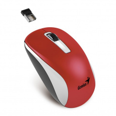 GENIUS myš NX-7010 WhiteRed Metallic/ 1200 dpi/ Blue-Eye senzor/ bezdrátová/ červená GENIUS myš NX-7010 WhiteRed Metallic/ 1200 dpi/ Blue-Eye senzor/ bezdrátová/ červená