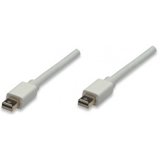 MANHATTAN kabel Mini DisplayPort, Male to Male, 1m, White