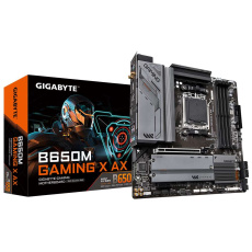 BAZAR - GIGABYTE MB Sc AM5 B650M GAMING X AX, AMD B650, 4xDDR5, 2xDP, 1xHDMI, WI-FI, mATX - Po opravě (Bez příšlušenství BAZAR - GIGABYTE MB Sc AM5 B650M GAMING X AX, AMD B650, 4xDDR5, 2xDP, 1xHDMI, WI-FI, mATX - Po opravě (Bez příšlušenství
