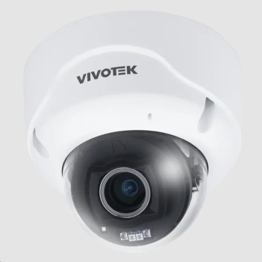 Vivotek FD9389-EHTV-V3 Venkovní IP kamera 5MPx dome, 95.4-28.7°, Smart IR 40 m, člověk/vozidlo, AI VCA analýzy