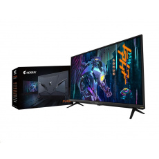 BAZAR GIGABYTE LCD - 43" monitor AORUS FV43U UHD, 3840 x 2160, 144Hz, 4000:1, 750cd/m2, 1ms, 2xHDMI 2.1, 1xDP, VA QLED BAZAR GIGABYTE LCD - 43" monitor AORUS FV43U UHD, 3840 x 2160, 144Hz, 4000:1, 750cd/m2, 1ms, 2xHDMI 2.1, 1xDP, VA QLED
