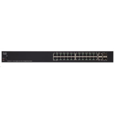 Cisco switch SG250X-24P-UK-RF, 24x10/100/1000, 2x10GbE, 2xSFP+, PoE, REFRESH Cisco switch SG250X-24P-UK-RF, 24x10/100/1000, 2x10GbE, 2xSFP+, PoE, REFRESH