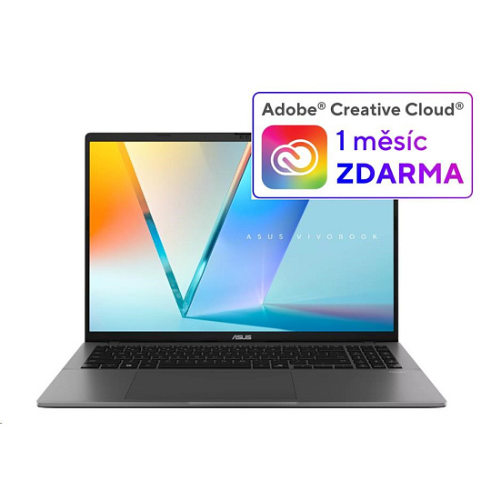ASUS NTB Vivobook S16 (S3607AA-OLED066W), Ultra 5 325, 16" 1920 x 1200, 32GB, 1TB SSD, Intel Arc, W11 Home, Gray