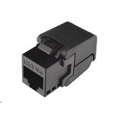 Solarix Samořezný keystone CAT5E UTP RJ45 černý SXKJ-5E-UTP-BK-SA Solarix Samořezný keystone CAT5E UTP RJ45 černý SXKJ-5E-UTP-BK-SA