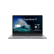 ASUS NTB ExpertBook P1 (P1503CVA-S71109X), i5-13420H, 15.6" 1920x1080, 16GB, 512GB SSD, UHD, W11 Pro, Misty Grey ASUS NTB ExpertBook P1 (P1503CVA-S71109X), i5-13420H, 15.6" 1920x1080, 16GB, 512GB SSD, UHD, W11 Pro, Misty Grey