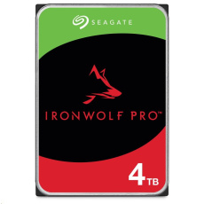 SEAGATE HDD 4TB IRONWOLF PRO (NAS), 3.5", SATAIII, 7200 RPM, Cache 256MB SEAGATE HDD 4TB IRONWOLF PRO (NAS), 3.5", SATAIII, 7200 RPM, Cache 256MB