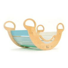 Montessori houpačka 6in1 smile blue Montessori houpačka 6in1 smile blue