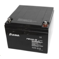 Baterie - FUKAWA FWL 24-12 (12V/24 Ah - M5), životnost 10let Baterie - FUKAWA FWL 24-12 (12V/24 Ah - M5), životnost 10let
